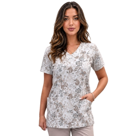 Bluza medyczna W5 elastyczna bawełna roz. M – bluza medyczna – bluza lekarska robocza